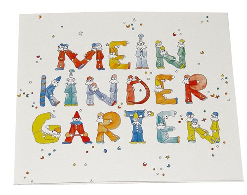 1x25 Daiber  Clowns-Mein Kinder- Garten  Portrait Folders Kids