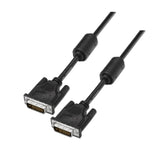 Aisens Cable Dvi Dual Link 24+1 Con Ferrita - Dvi-D Macho A Dvi-D Macho - 1.8m - (2560 X 1600) - Negro