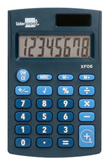 Calculadora Liderpapel Xf06 Básica Azul