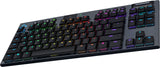 EAN 5099206099692 - Logitech G G915 TKL teclado Juego RF Wireless + Bluetooth AZERTY Belga Carbono imagen 12