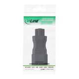Adaptador De Fuente De Alimentación Inline Iec 60320 C14/C5, 3 Pines