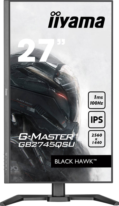 EAN 4948570124756 - iiyama G-MASTER GB2745QSU-B2 pantalla para PC 68,6 cm (27") 2560 x 1440 Pixeles Wide Quad HD LED Negro imagen 3