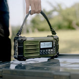Radio Sangean Mmr-99  De Emergencia Con Sintonización Digital Verde Bosque