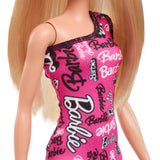 Muñeca Barbie Mattel 65 Aniversario Vestido Logo
