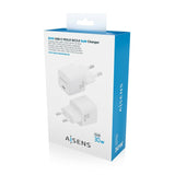 Aisens Cargador Gan 30w, 1xusb-C Pd3.0 Qc4.0, Blanco