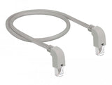 Delock Cable De Red Rj45 Cat.6a S / Ftp Acodado Abajo 0.50m