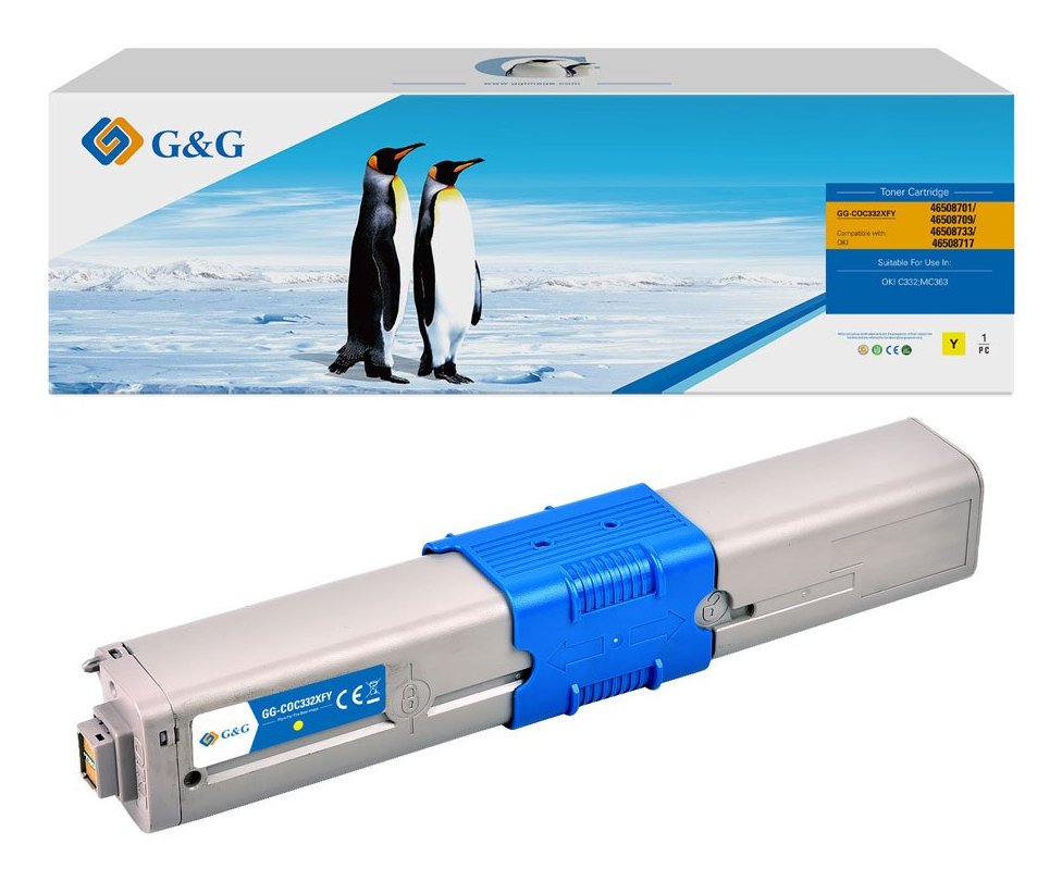 G&G Xl-Toner Compatible Con Oki 46508709/ 46508713