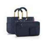 Reisenthel Loopshopper M Frame Rhombus Midnight Gold