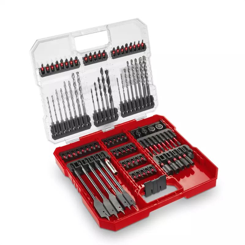 Einhell-Kwb Xl-Case Impact-Bit- Und Bohrer-Set, 95-Teilig, Bohrer- & Bit-Satz 108798