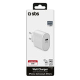 Cargador De Pared Sbs 1x Tipo C Blanco
