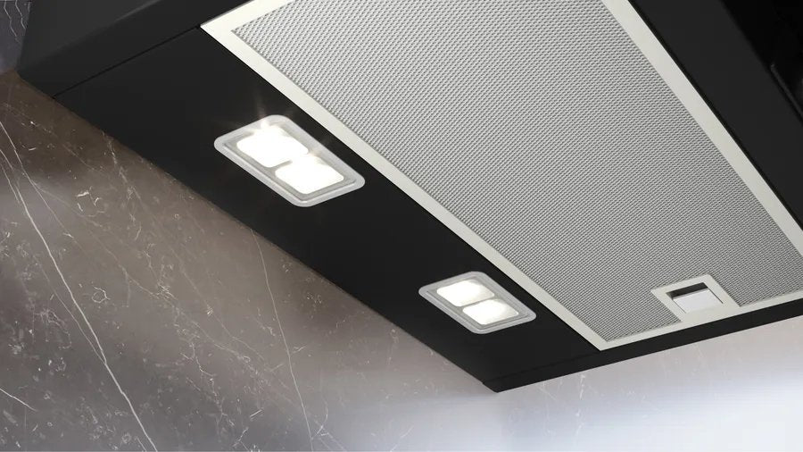 Siemens Lc87kfn60 Iq300, Campana Extractora Negra, 80 Cm, Home Connect Lc87kfn60