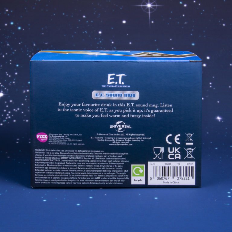 EAN 5060767278321 - Fizz Creations E.T. Sound Mug tazón Marrón Universal 1 pieza(s) imagen 4