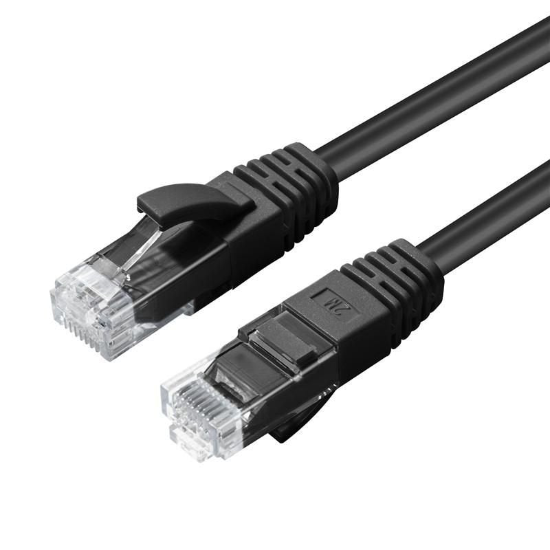 Cat6a Utp 5m Black Lszh Undshielded Network Cable,