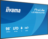 Pantalla De Señalización Iiyama 98 Lcd Uhd Black Le9864uhs-B1ag