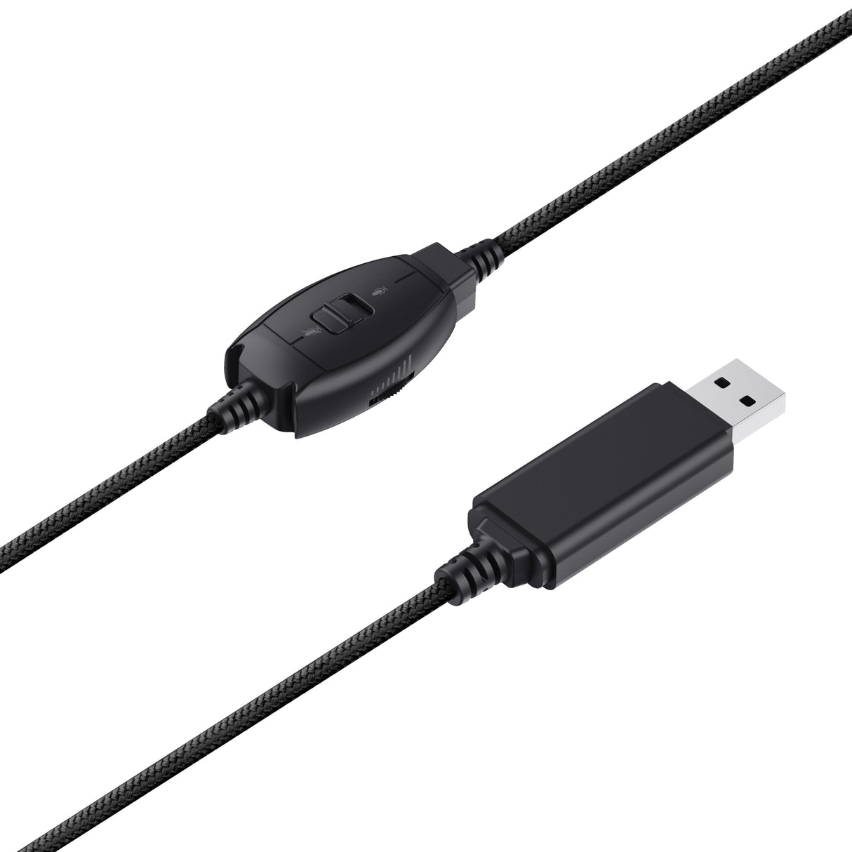 Auriculares Trust Hs-200 On-Ear 24186 Con Micrófono Usb Negros