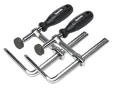 EAN 0088381314084 - Makita 194385-5 abrazadera Kit de prensas rápidas de palanca Negro, Metálico imagen 1