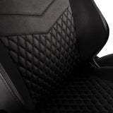 Noblechairs Hero Echtleder Gaming Silla - Negro Negro
