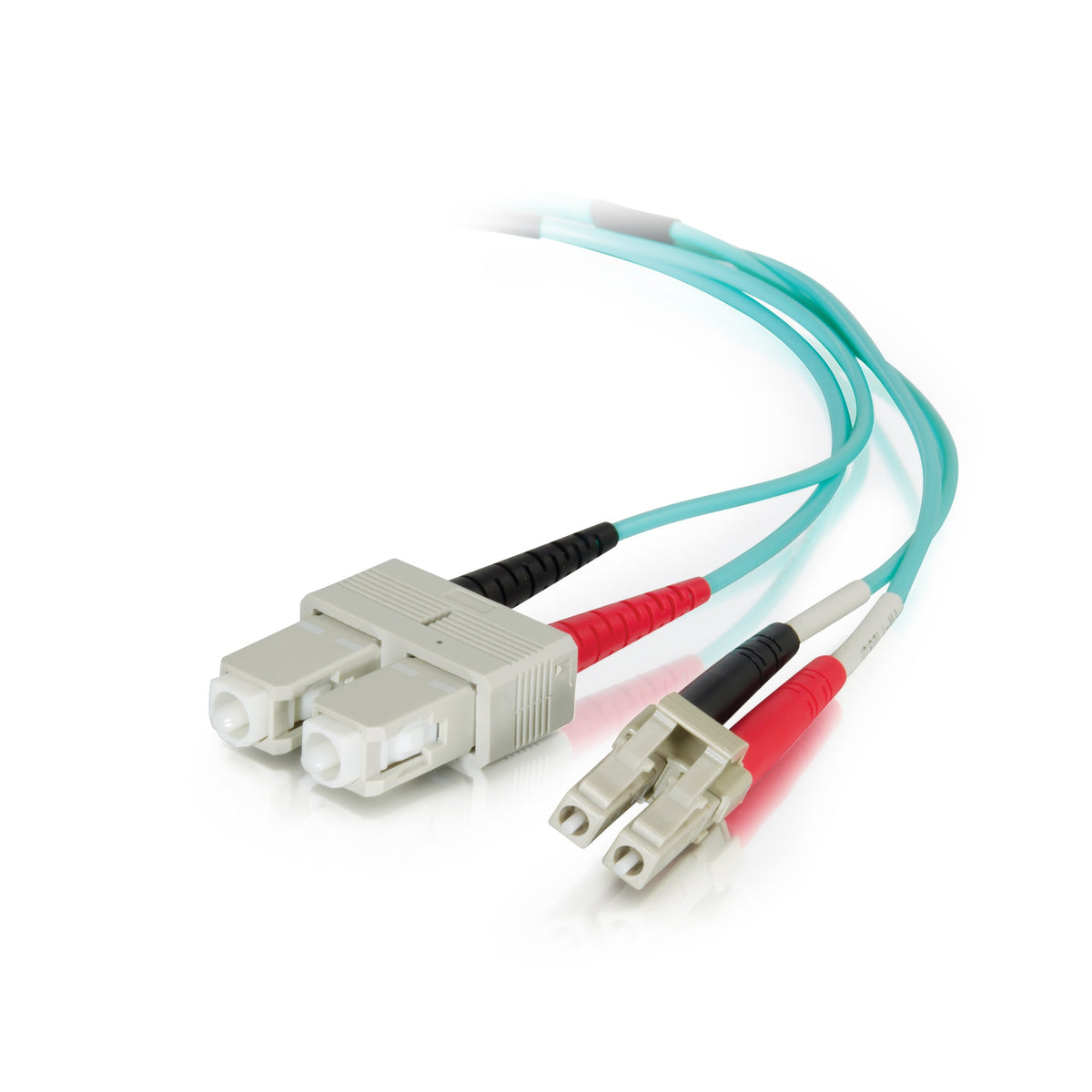 EAN 757120855408 - C2G 85540 Cable de fibra óptica e InfiniBand 1 m LC ST OFNR Color aguamarina imagen 1