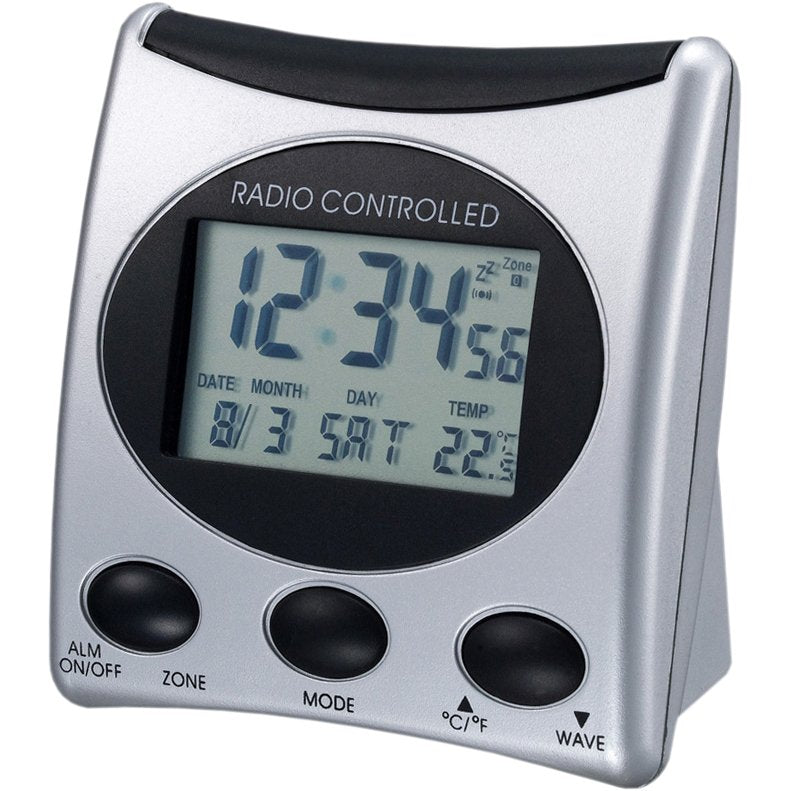 EAN 4029665502212 - Technoline WT 221 Reloj despertador digital Plata imagen 1