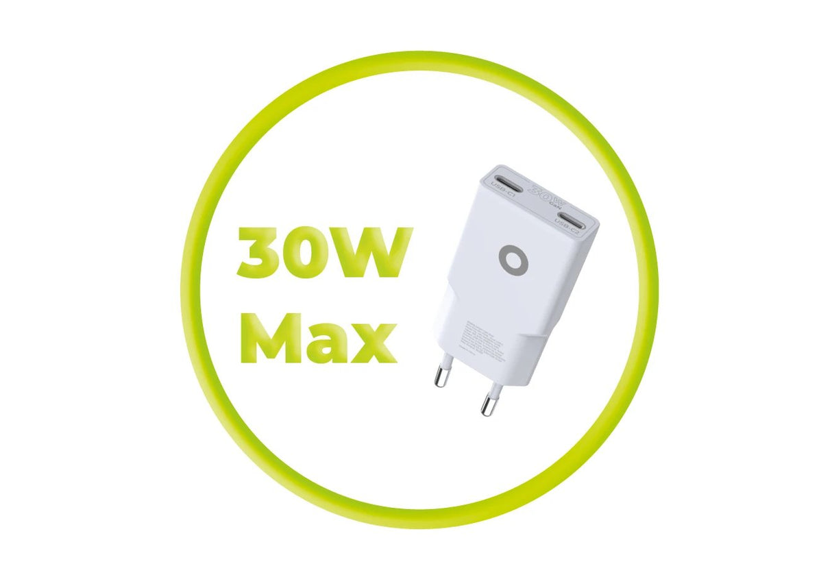 Mobile Origin 30w Slim Charger Tüv Mo18 Dual Usb-C