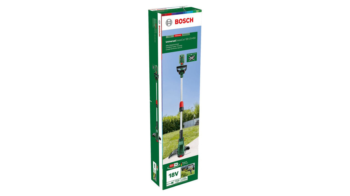 Bosch Desbrozador A Batería Universalgrasscut 18v-26-500 Solo, 18volt Verde/Negro, Sin Batería Ni Cargador, Power For All Alliance 06008c1f01