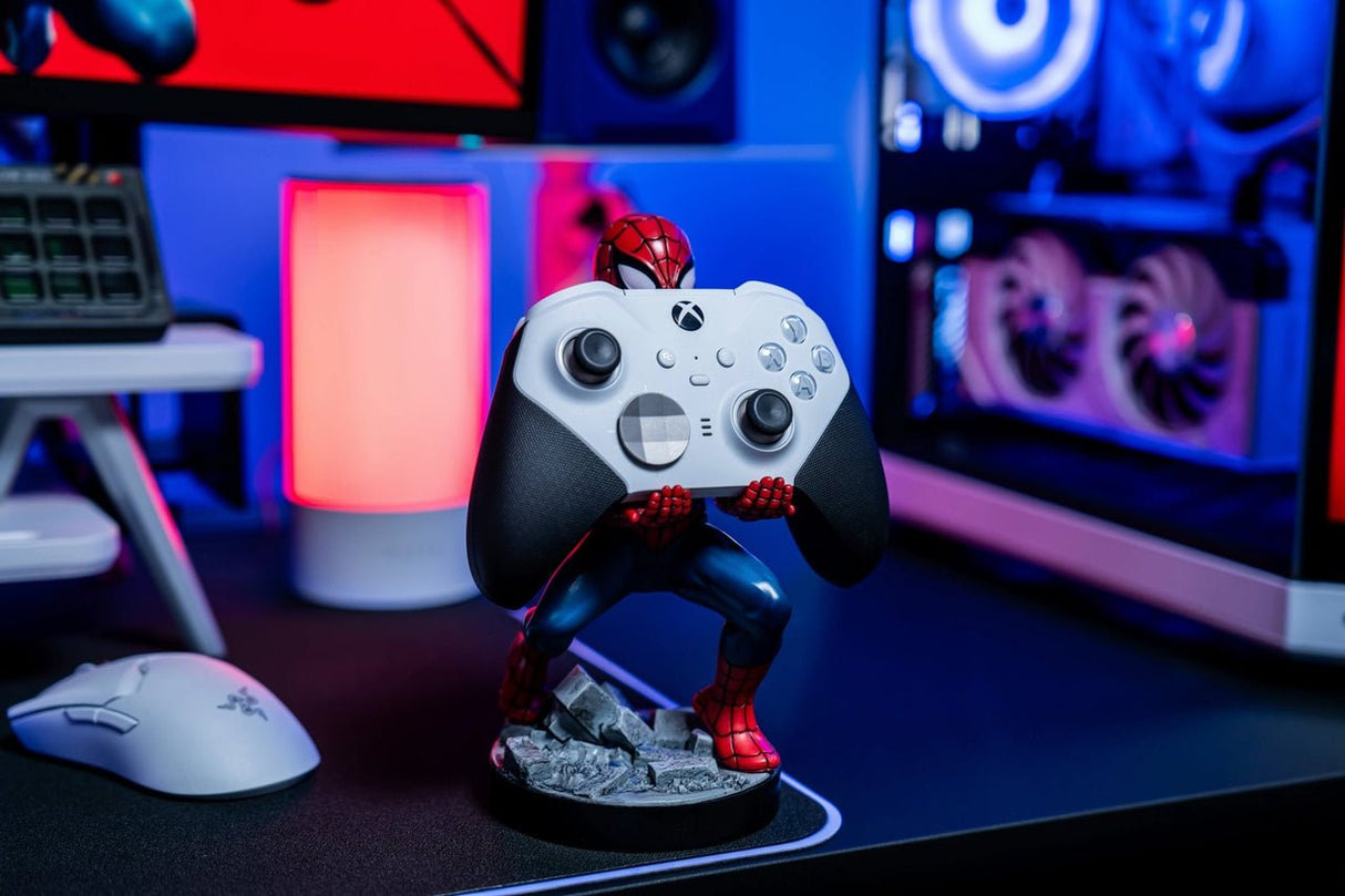 Exquisite Gaming Controller Soporte Y Figura De Carga - Cable Guy Spiderman 2020