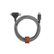 EAN 4895200448556 - Native Union Belt Cable Duo cable USB 1,5 m USB C USB C/Lightning Negro, Blanco imagen 1