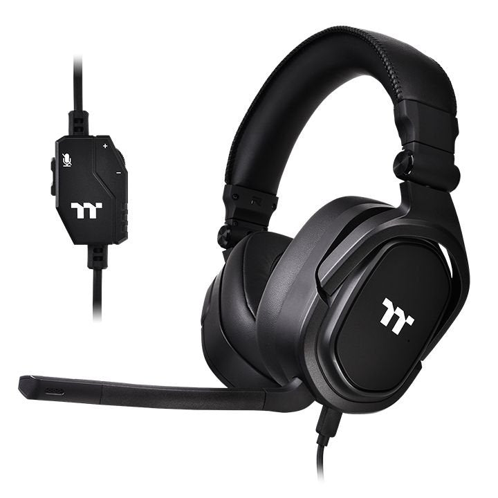 Auriculares + Micro Thermaltake Argent H5 Gaming Negr 50mm/Micro Bidireccional Desmontable/Plegables Ght-Thf-Anecbk-30