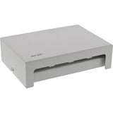 Inline Desktop Point Box 8x Keystone Rj45, Metal, Gris Claro Ral7035