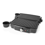 Nedis Parrilla De Contacto 1500 W Control De Temperatura Ajustable Acero Inoxidable / Plastico