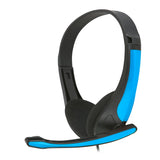 Omega Freestyle Casco + Mic Pc Fh4088 Azul