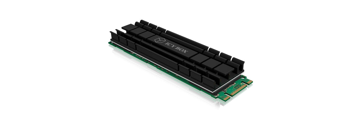 Disipador De Calor Icybox Disco Ssd M.2 2280 Ib-M2hs-701 Negro