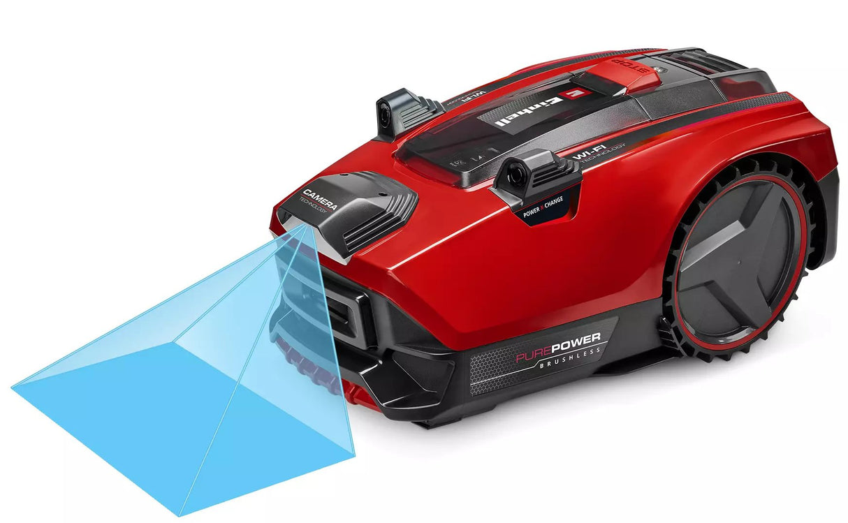 Robot Cortacésped Einhell Freelexo Cam Plus 600  3413975  Rojo/Negro