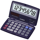 Casio Sl-100vera Calculadora De Bolsillo Tipo Concha - Pantalla Lc Extragrande De 8 Digitos - Funcion Conversor De