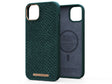EAN 8720574620856 - Njord byELEMENTS Salmon Leather Magsafe funda para teléfono móvil 17 cm (6.7") Verde imagen 1