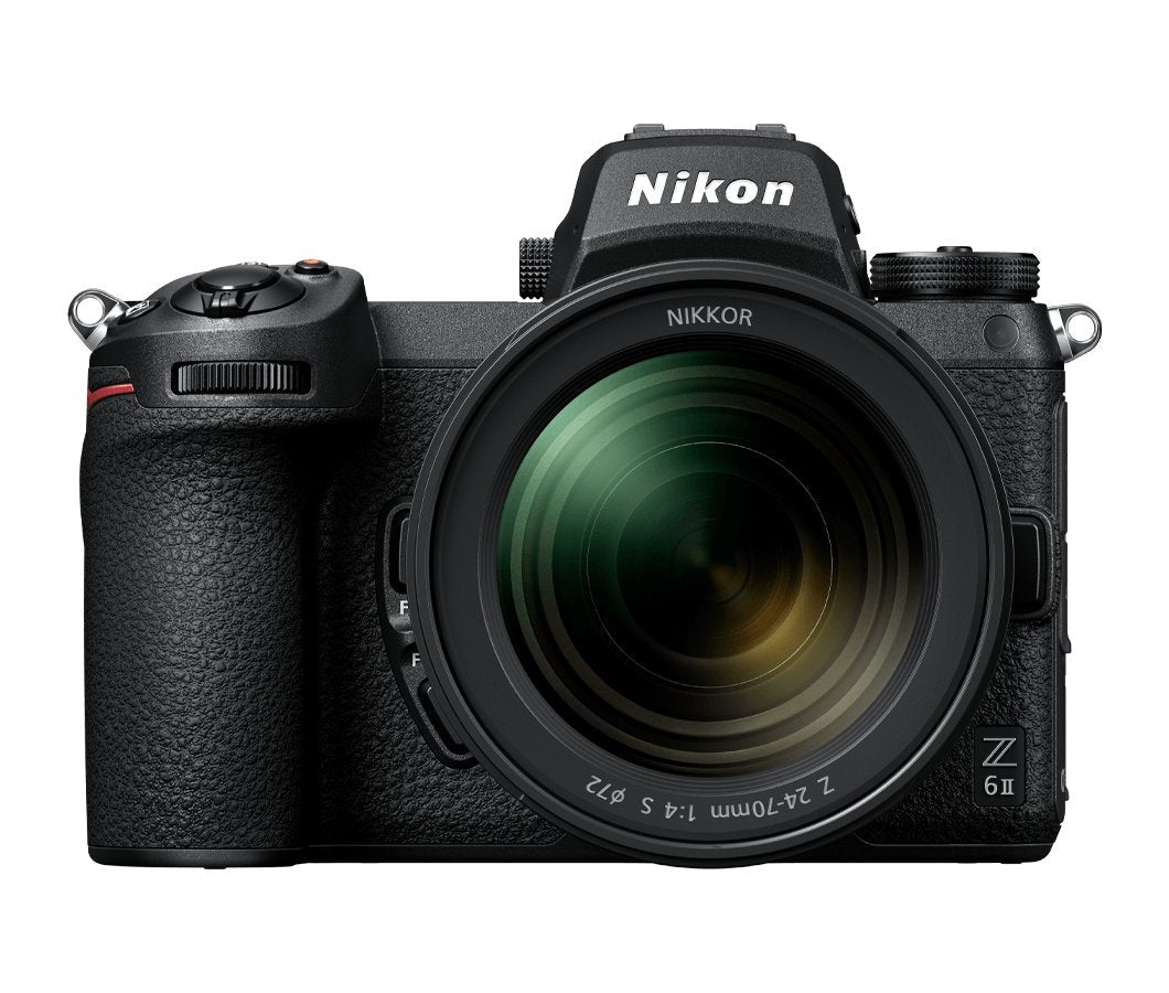 Cámara Evil Nikon Z 6ii + 24 70 F4 24.5 Mp 8.12 Cm Iso 100 51 200 Wifi Dual Expeed Negro