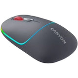 Canyon Raton 2in1 Bt/Inalambrico Mw-22 Gris Oscuro