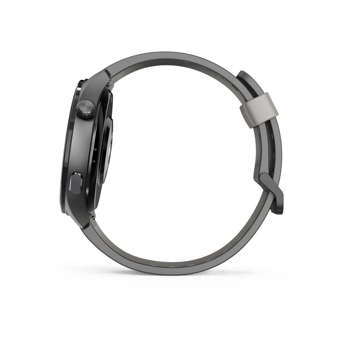 Hama Smartwatch 9000 Czarno-Szara Koperta, Czarno-Gris Pasek Silikonowy