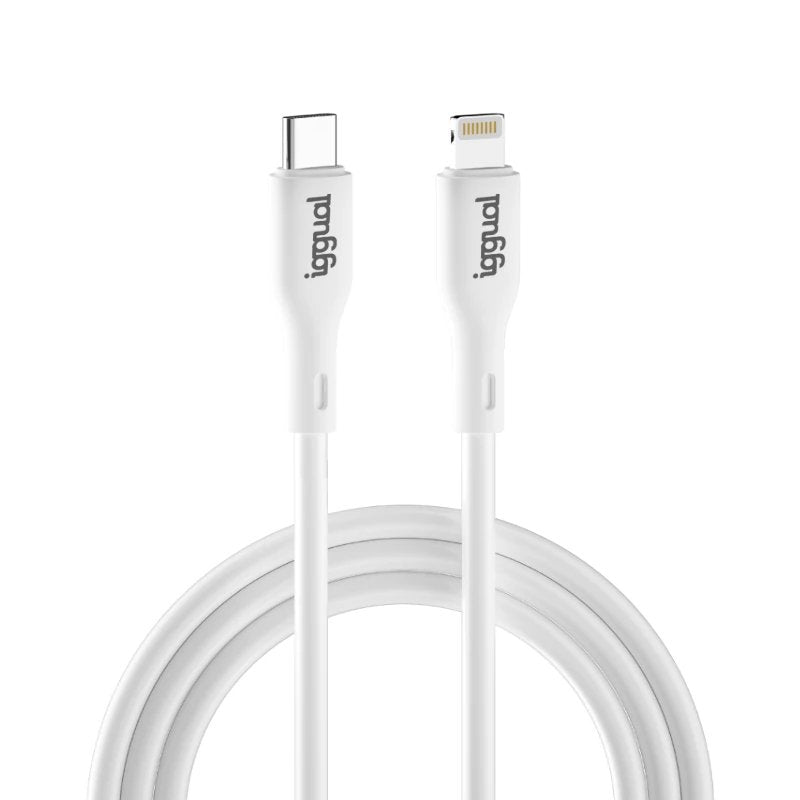 Iggual Cable Usb-C Lightning 100 Cm Blanco Q3.0 3a