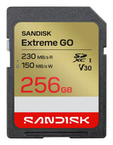 Card Extreme Sd Uhs-I 256gb 230mb S 150mb S