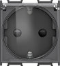 EAN 3831006929593 - TEM VM11BT-U toma de corriente Schuko Negro, Transparente imagen 1