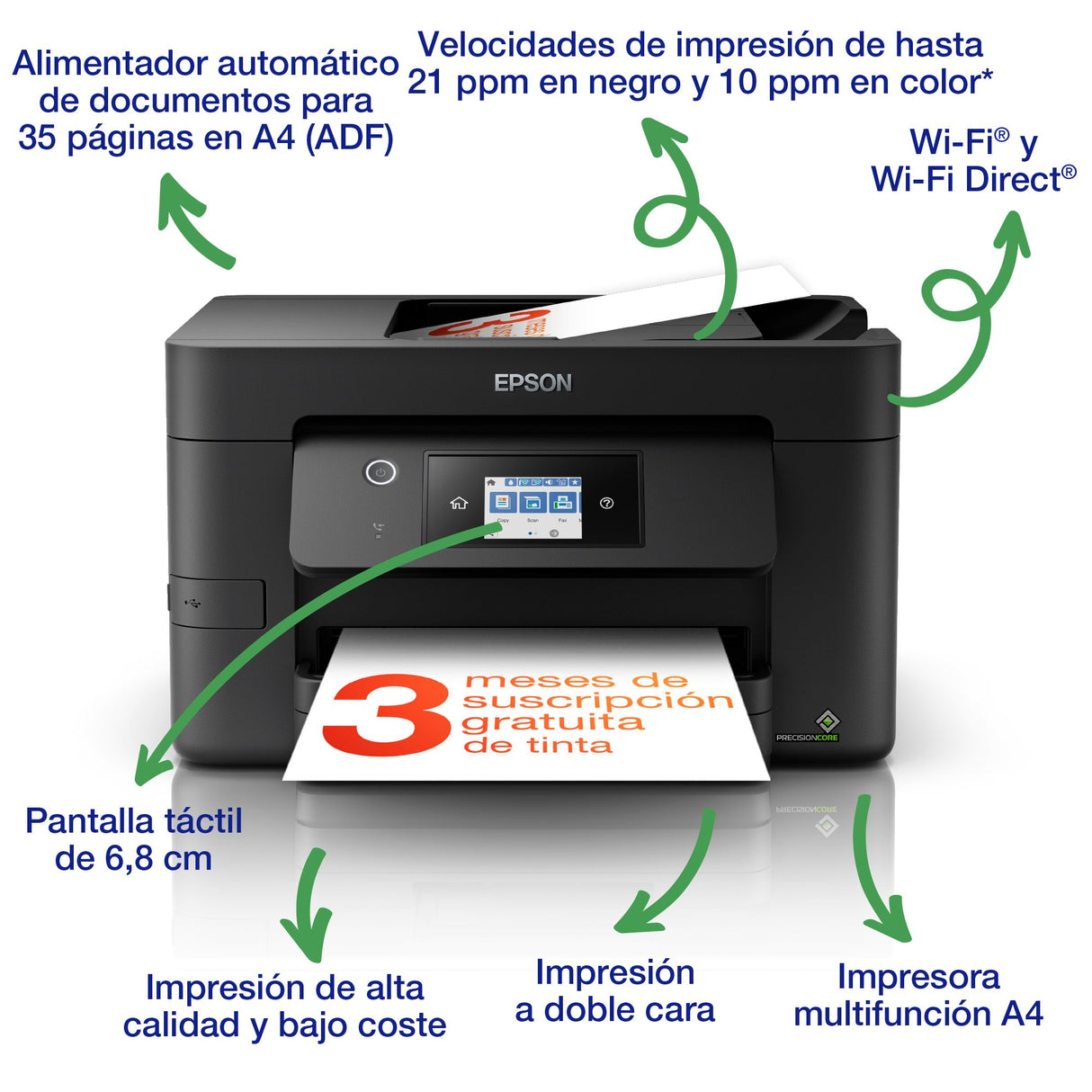 EAN 8715946679785 - Epson WorkForce Pro WF-3820DWF imagen 8