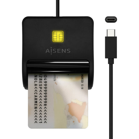 EAN 8436574706291 - AISENS ASCR-SN03C-BK lector de control de acceso Lector USB de control de acceso imagen 5