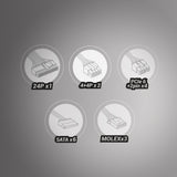 EAN 8435693102915 - Tacens RADIX VII AG 800M unidad de fuente de alimentación 20+4 pin ATX imagen 9