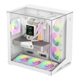 EAN 6931858712248 - GameMax NEX C56 VC WH carcasa de ordenador Midi Tower Blanco imagen 4