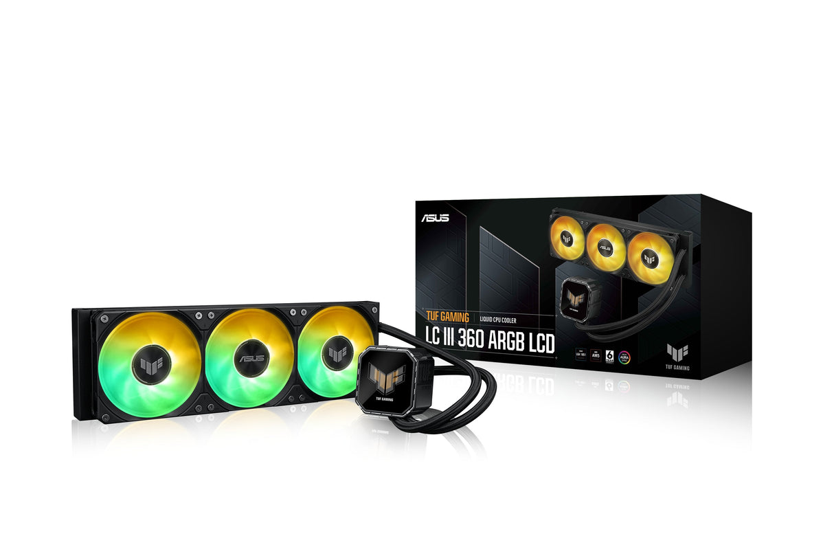 EAN 4711387929100 - ASUS TUF Gaming LC III 360 ARGB LCD Carcasa del ordenador Sistema de refrigeración líquida todo en uno 12 imagen 19