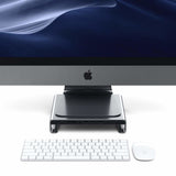 Satechi Aluminum Monitor Stand Hub For Imac Space Gray
