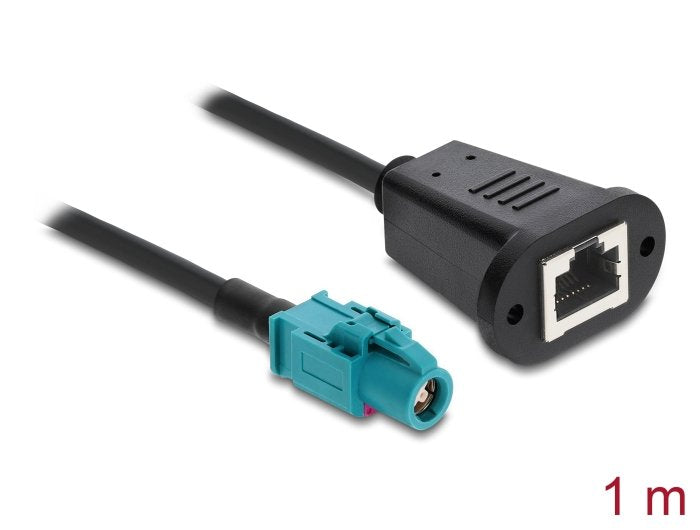 Delock Cable Hsd Z Hembra A Rj45 Hembra 1 M