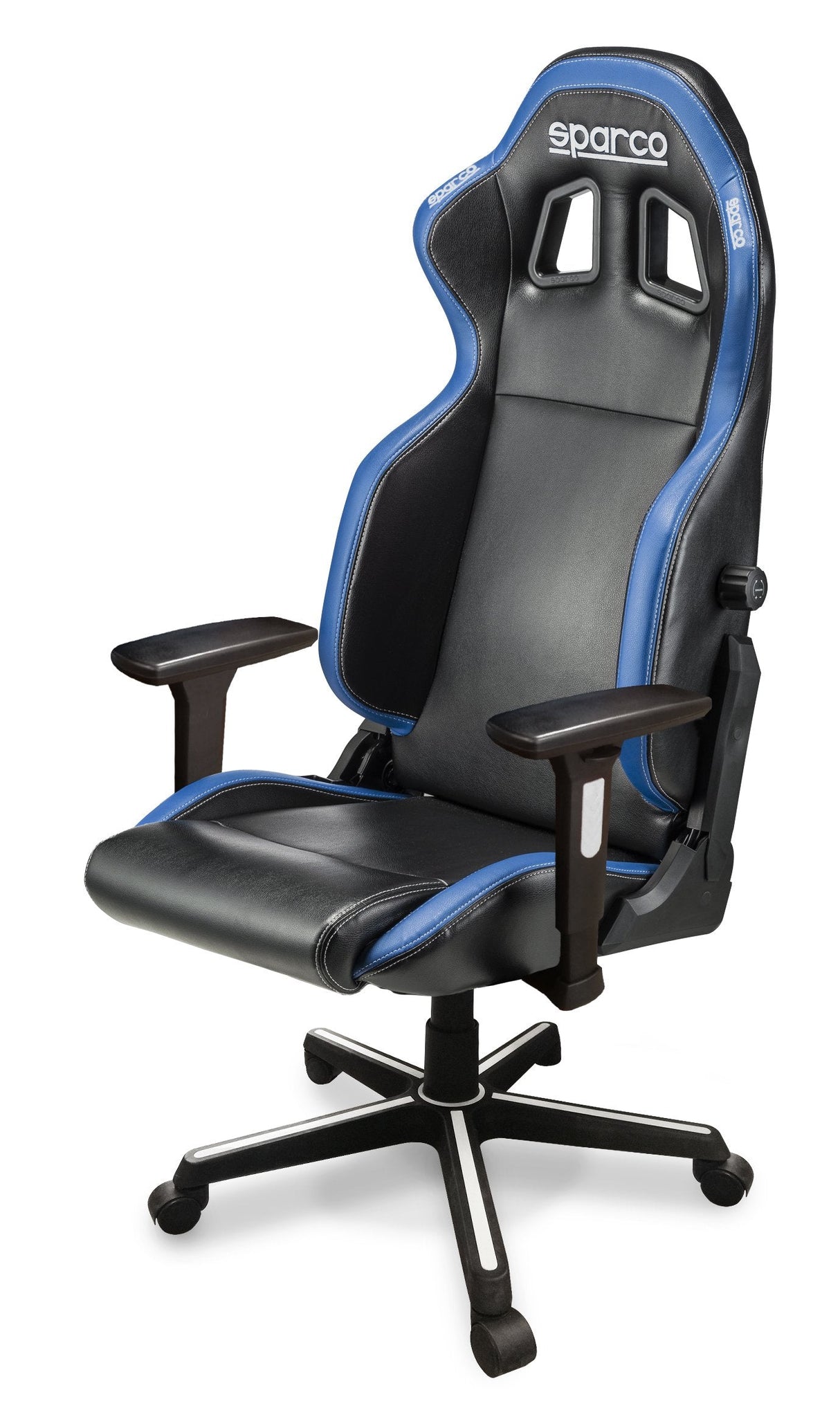 Silla Gaming Icon Negro/Azul, 66 X 55 X 121-129 Cm