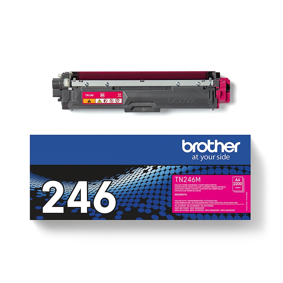 EAN 4977766745673 - Brother TN-246M cartucho de tóner 1 pieza(s) Original Magenta imagen 3